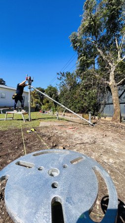 Installation of the screws