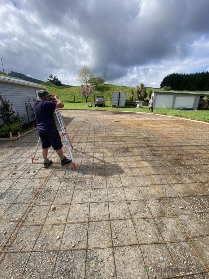 Drive way prep