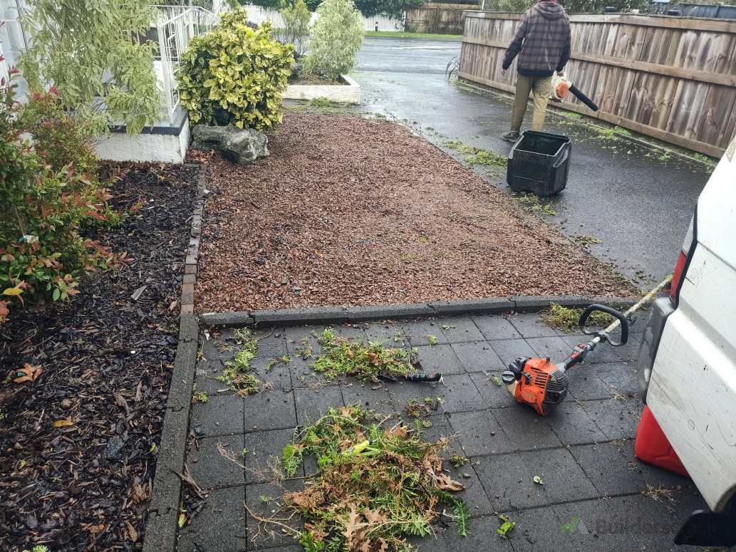 Stone weed clean up
