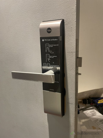 install digital lock