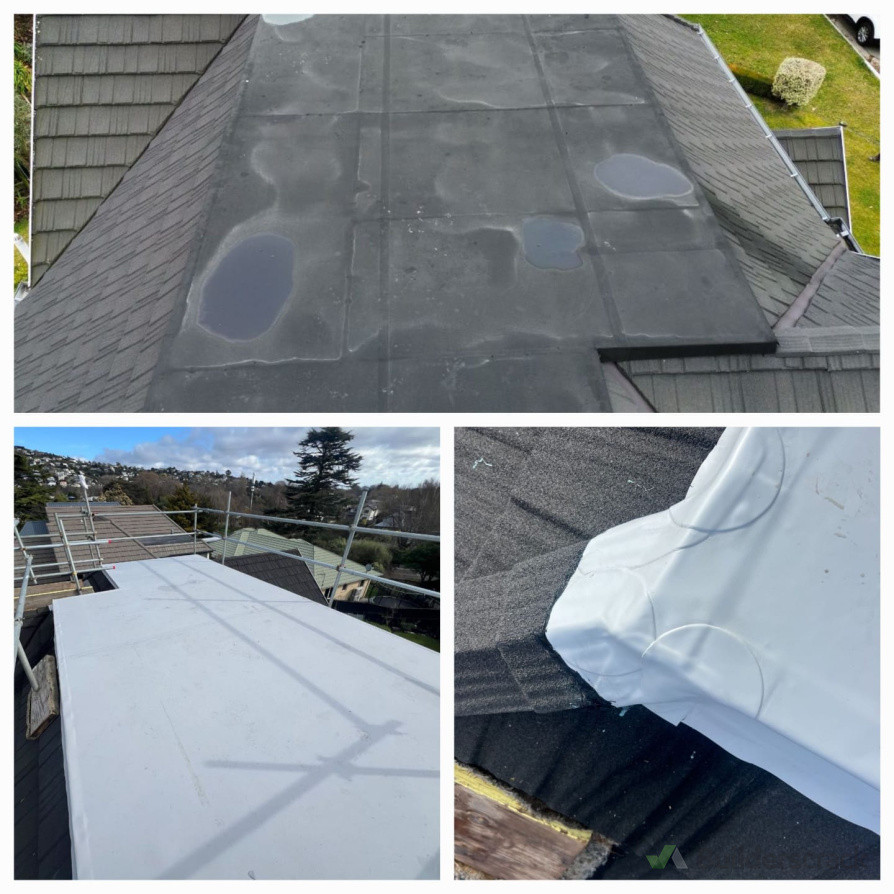 Before and After TPO Roof