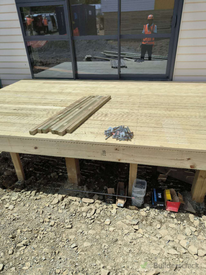 Built new deck