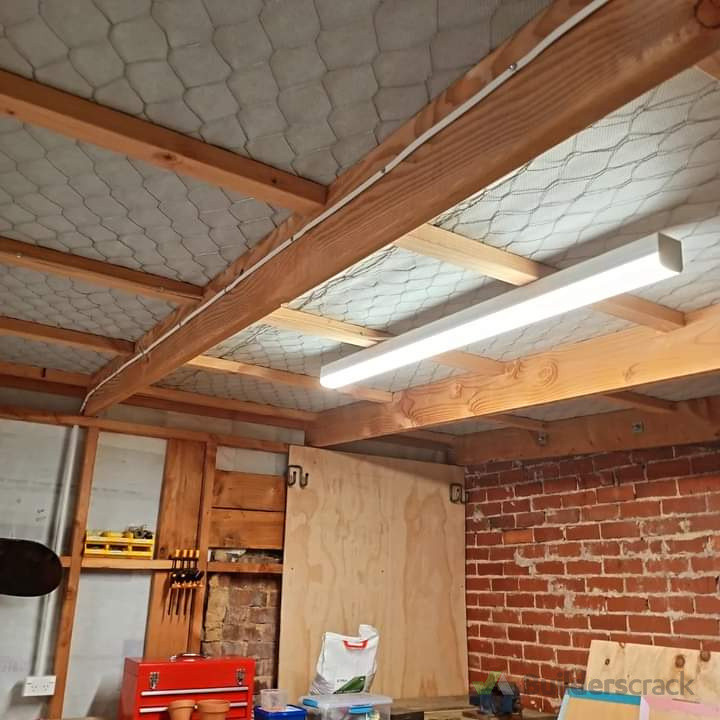 Garage lighting install