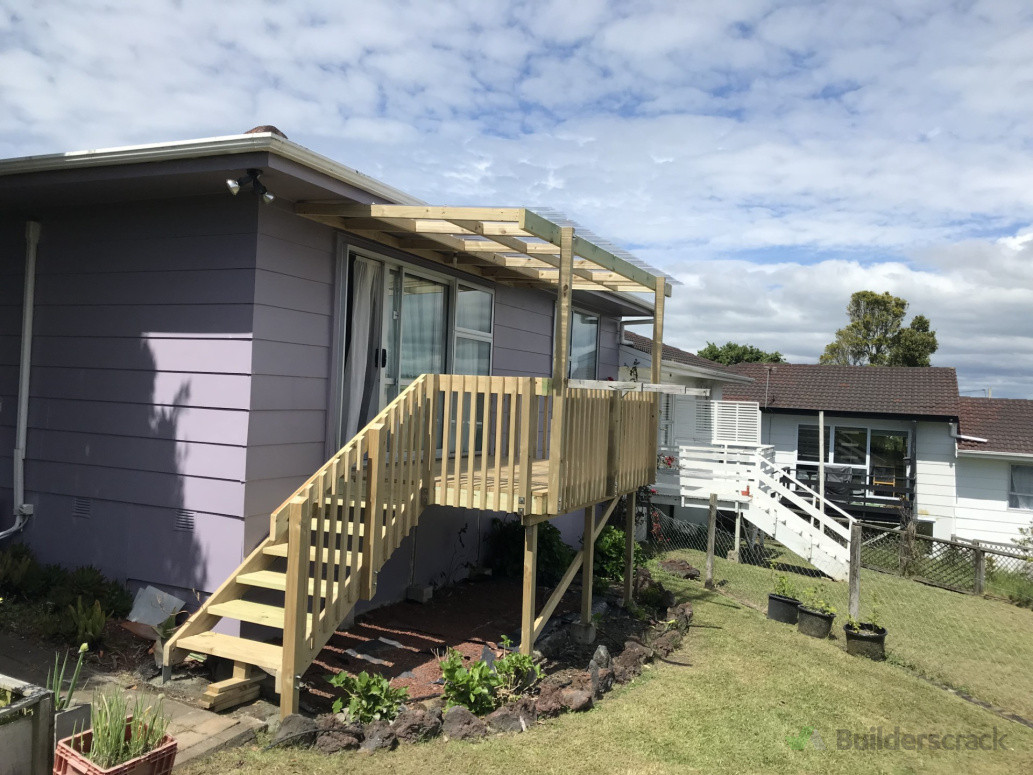 New Deck and Roof