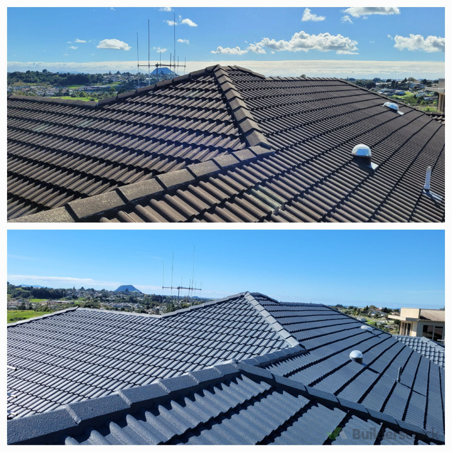 Roof restoration Bethlehem, Tauranga.