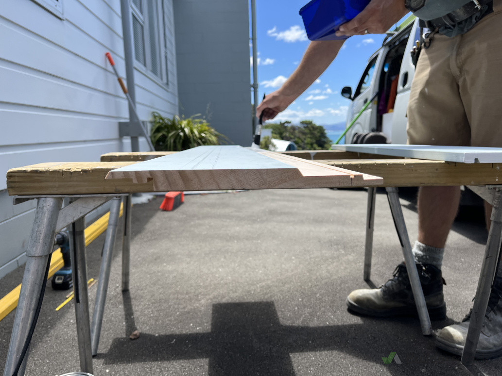 Manufacturing of weather board