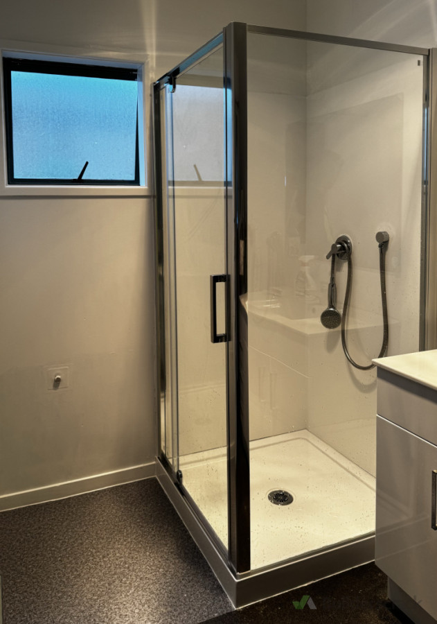 Clean lines. Quality finish. A bathroom made for comfort and care.