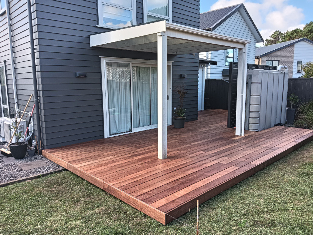 Deck from kwila 140mm