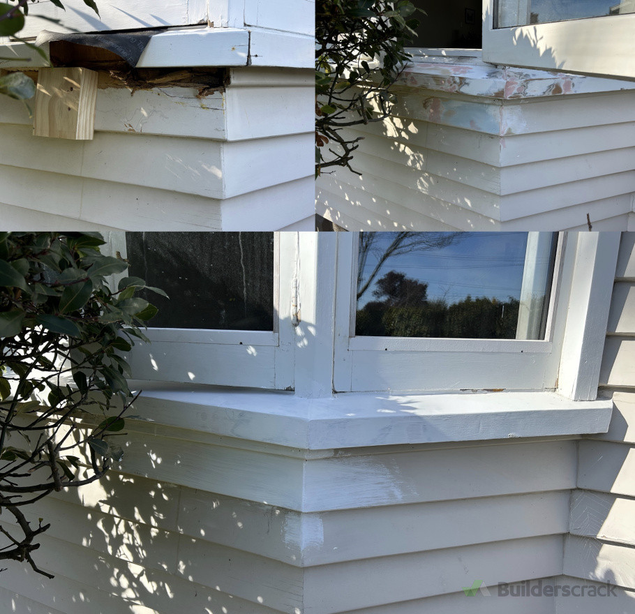 Weatherboard repairs