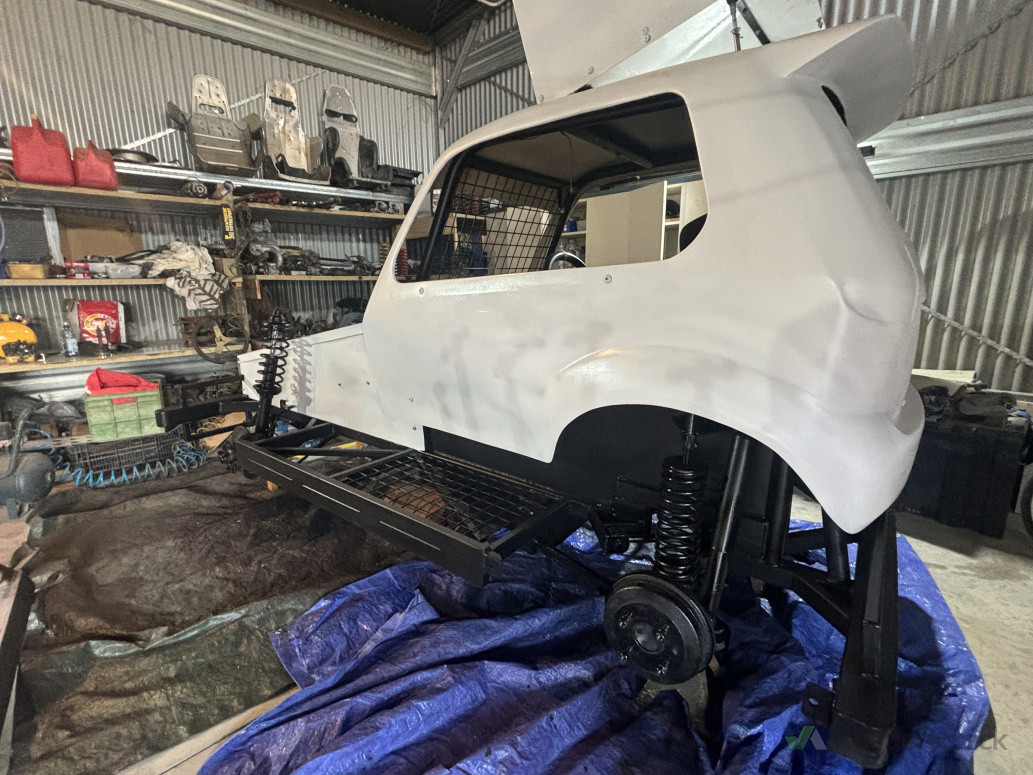 Another car in for a paint