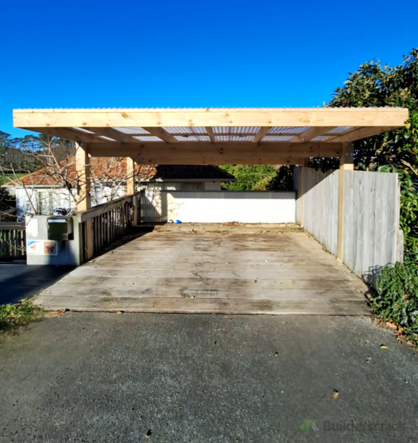 New Carport in Glendowie - After