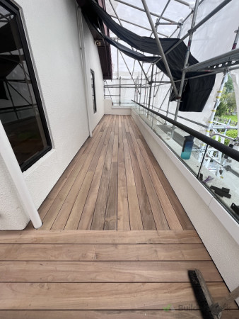 Finished decking