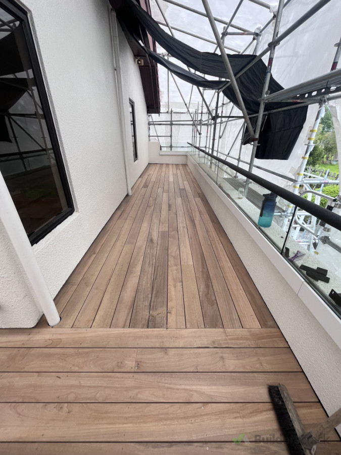 Finished decking