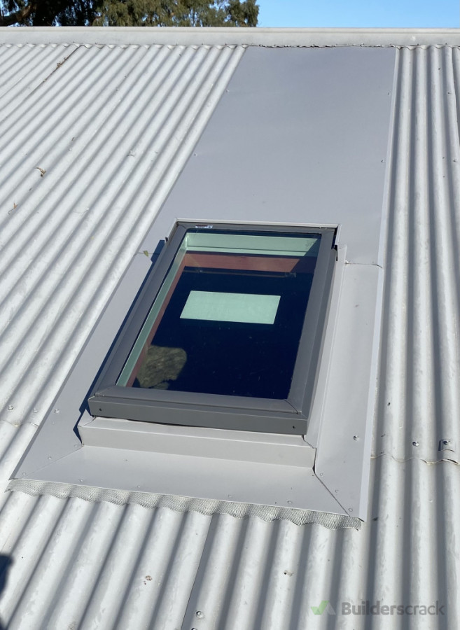 Skylight installation