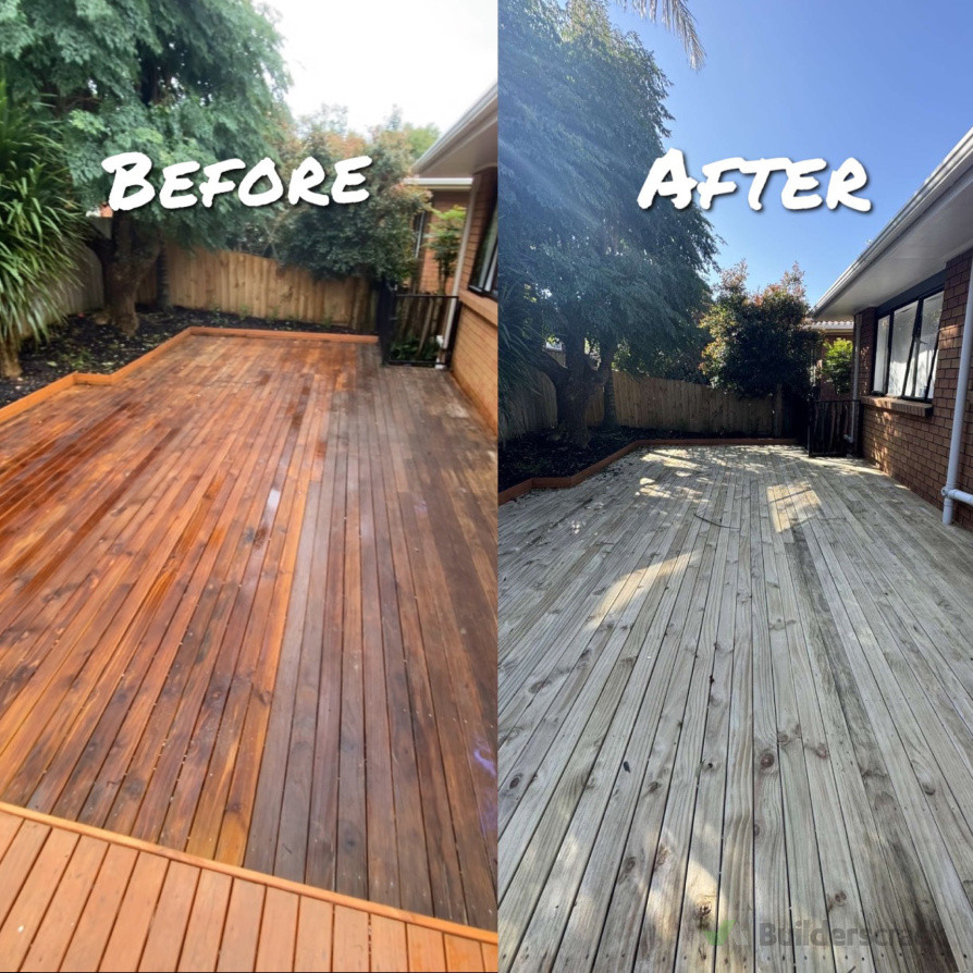 Deck Wash for Restain