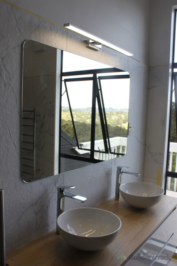 From outdated to outstanding! Full bathroom renovation complete