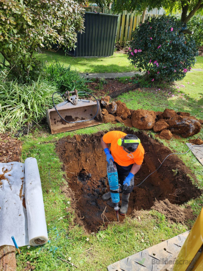 Soak pit installation