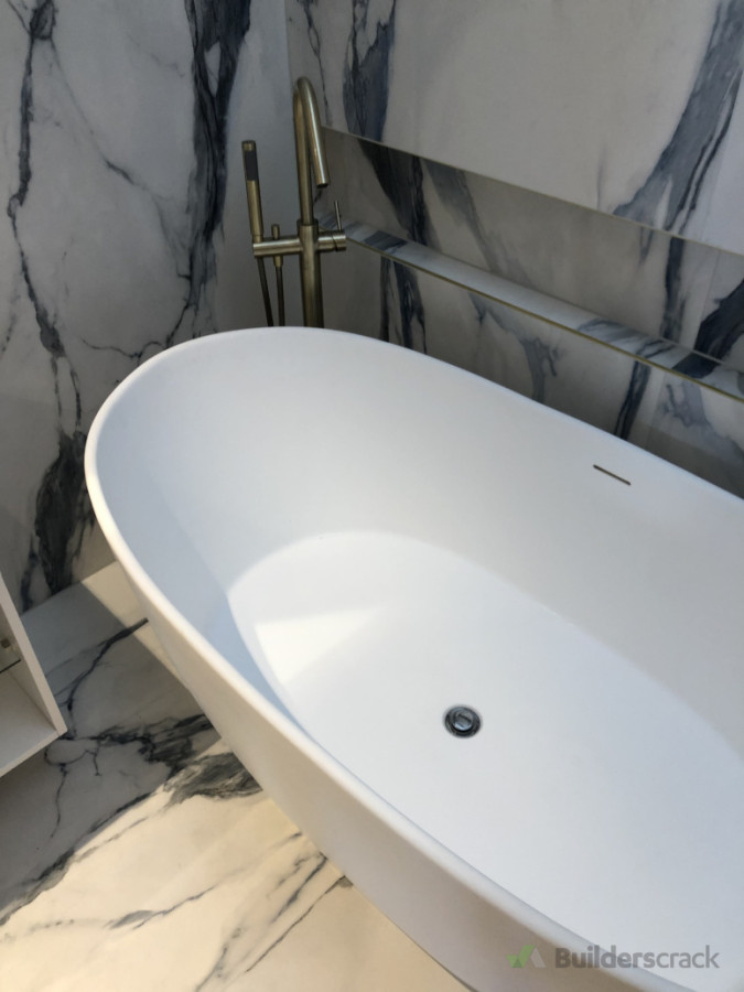 Floor Standing Bath fit out