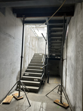 Installed these precast stairs at Epsom Health Care sub contract to Nailor Love, not only that we build doka Shutters 9 meters long along the wall and all the concrete work on site (Slab,Wall,grout,) and installed all the flat slab on site.