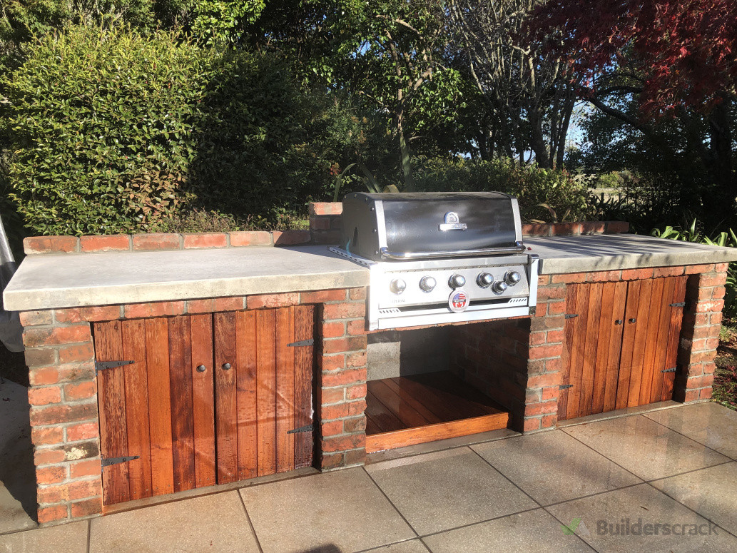 Custom outdoor kitchen