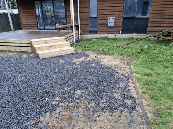 Deck are before