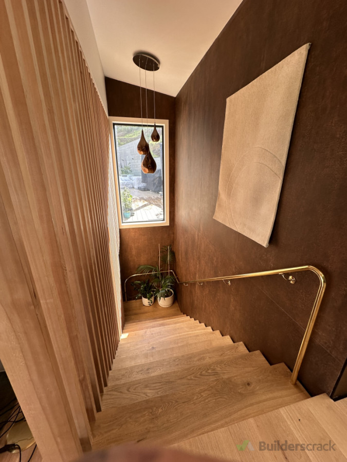 Khandallah Project: European oak stair