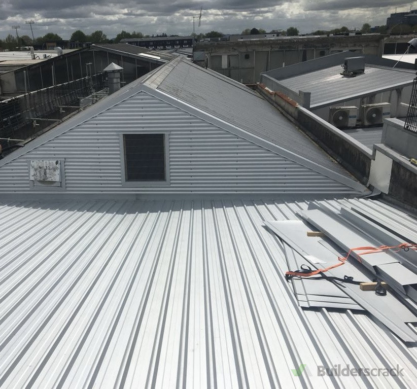 Small commercial reroof