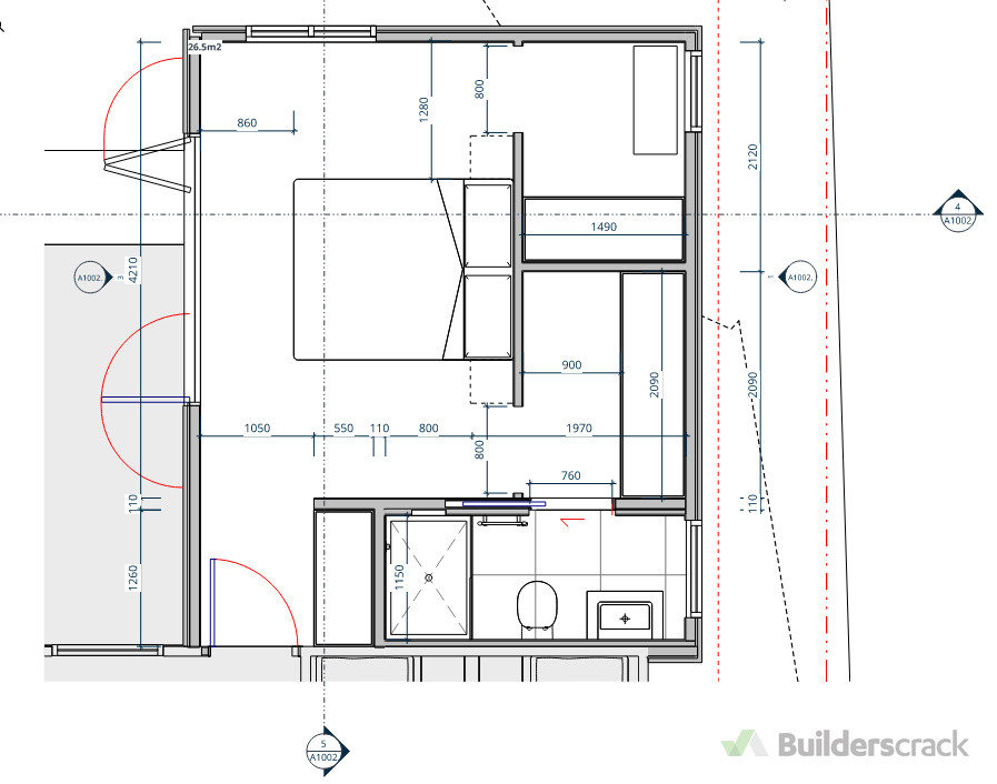 Master bedroom extension