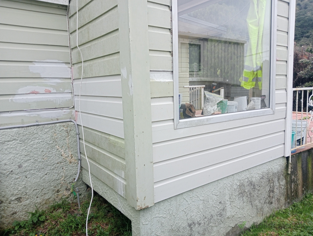 Weatherboard replaced