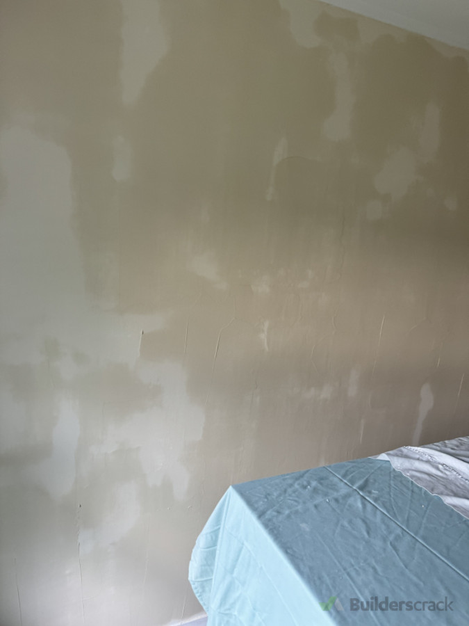 Walls skimmed