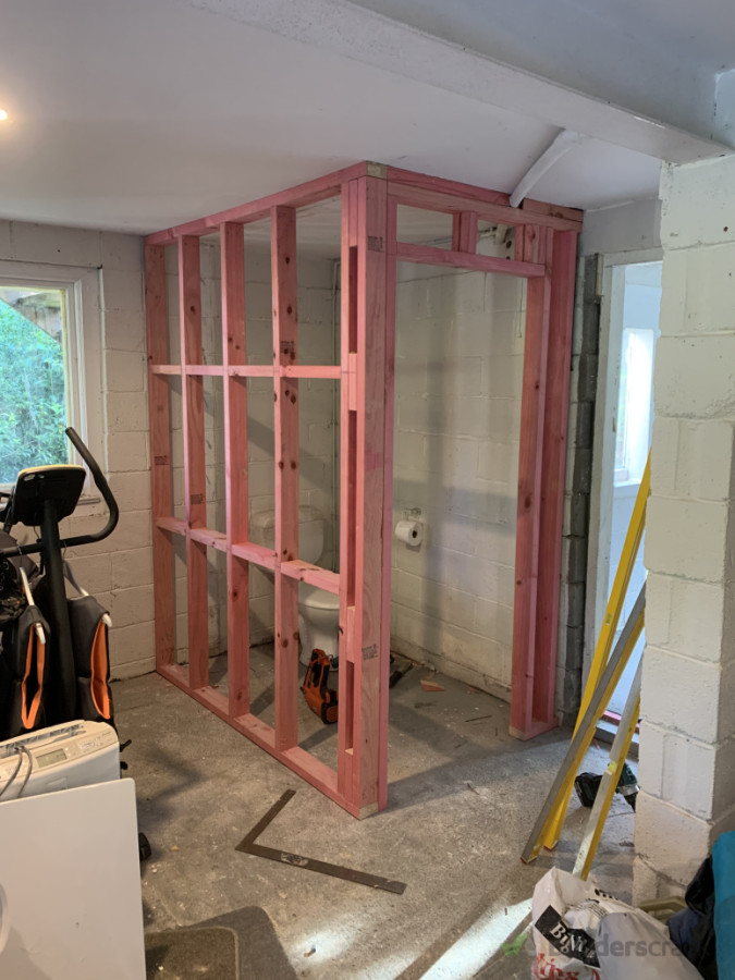 Framing for a toilet