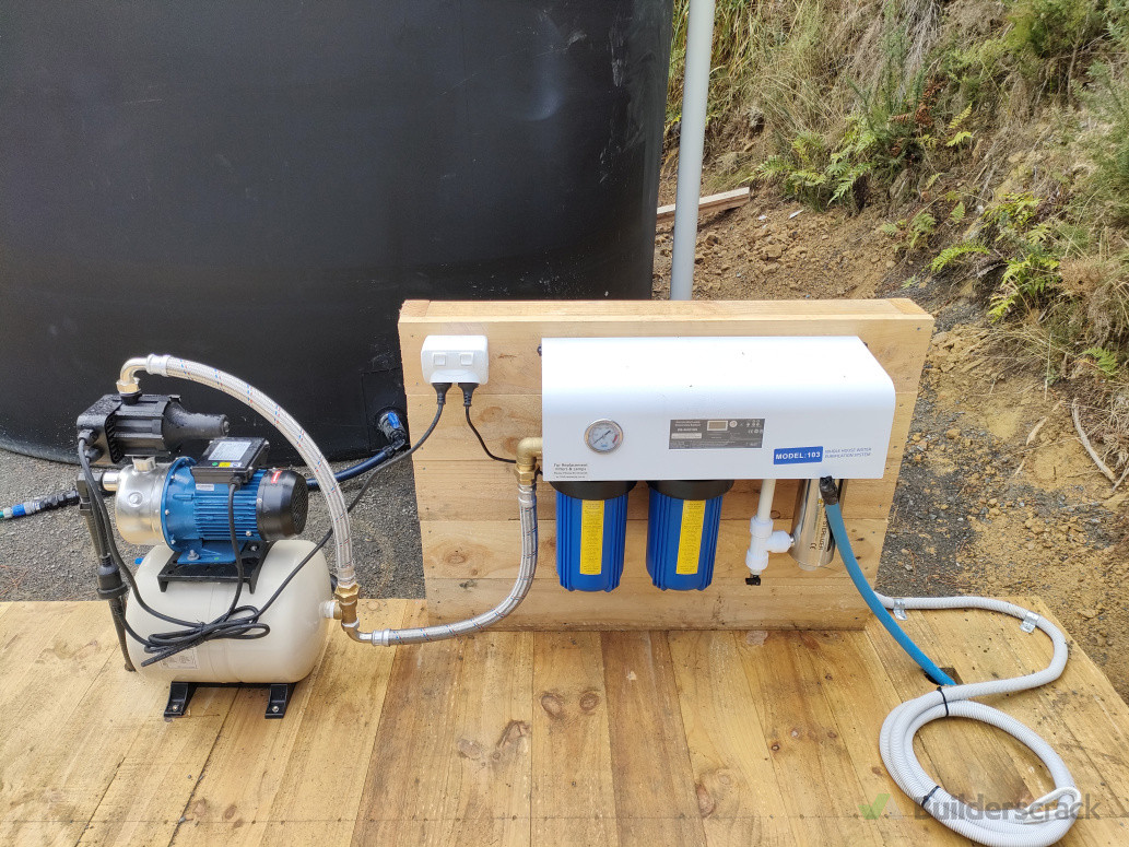 House pump installation