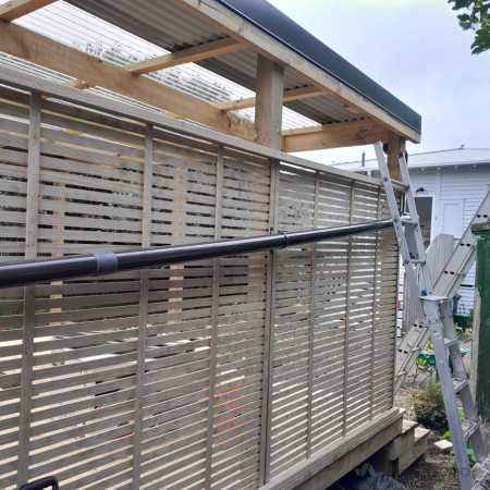 Trellis installation