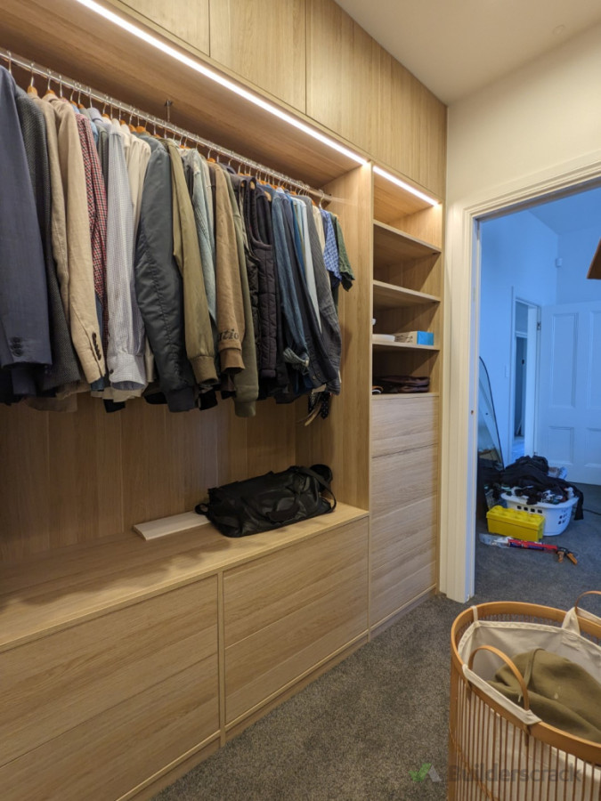 Wardrobe with LED Lighting