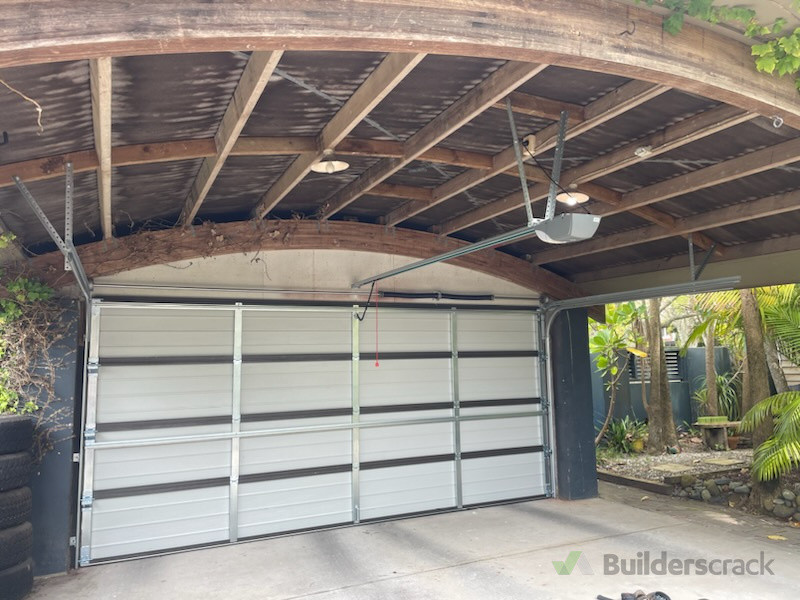 “Adding sleek to a carport”