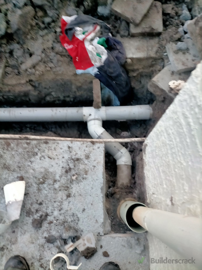 Install drainage