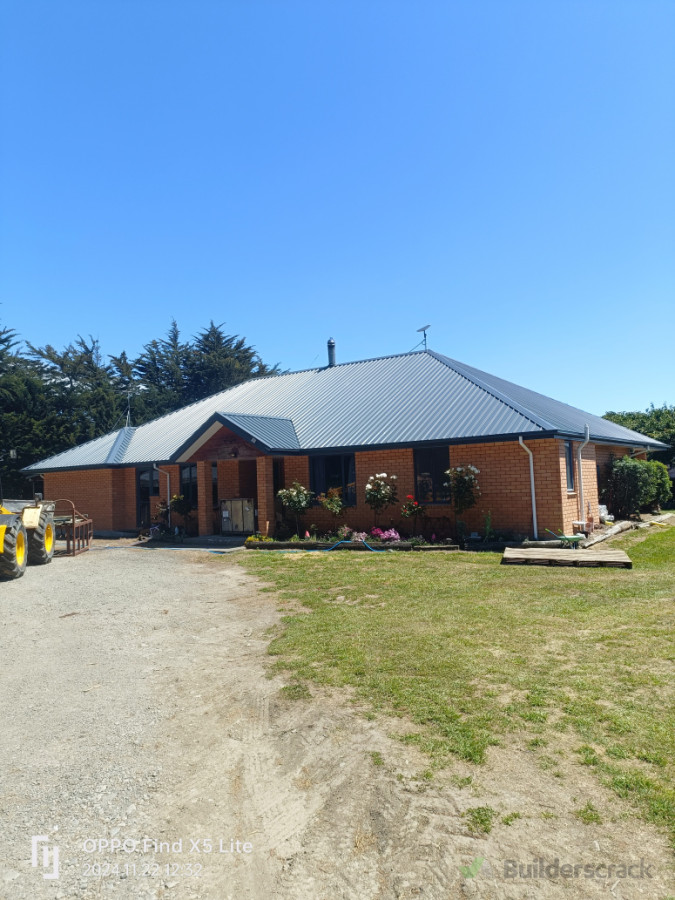 Roof and gutter painting completed in swannanoa.