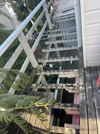 Demolition of existing deck