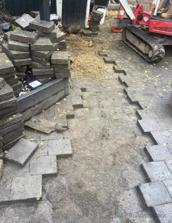 Remove pavers