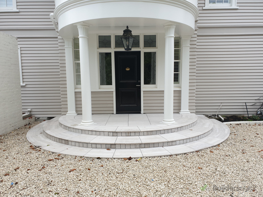 Natural Stone Front Entry