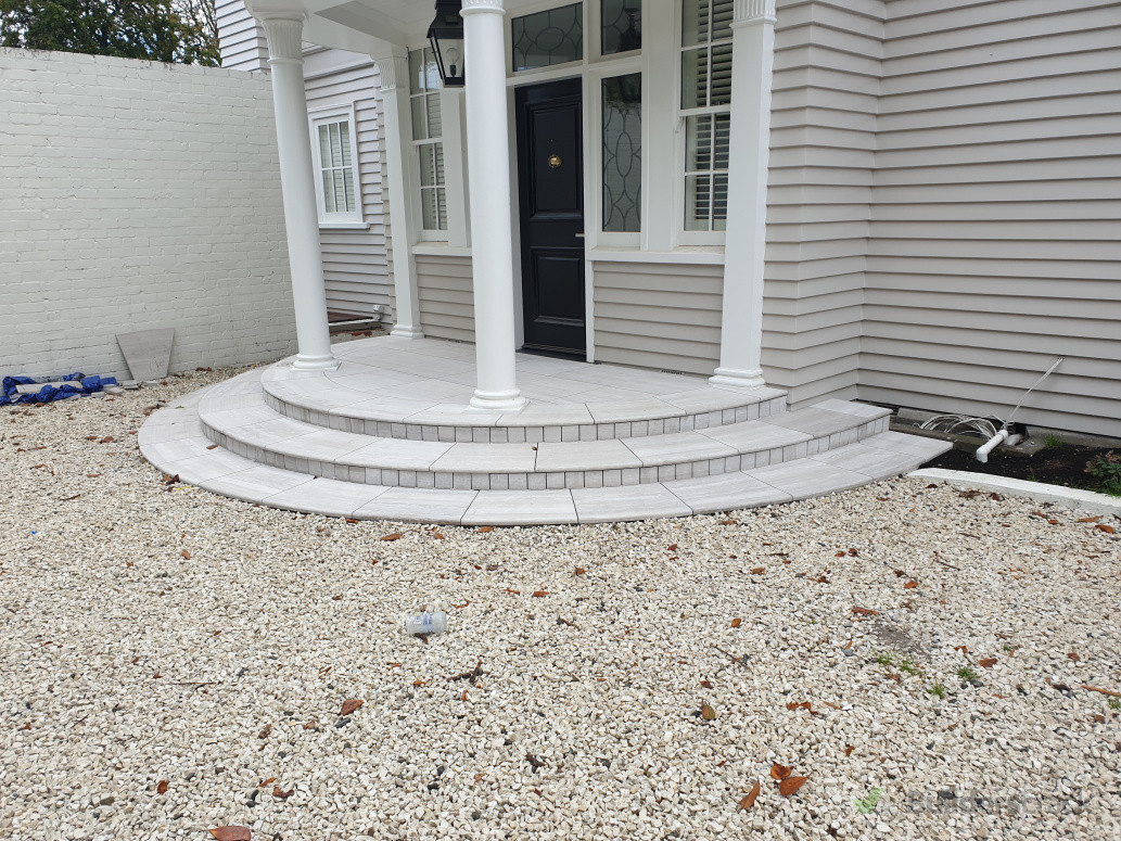 Natural Stone Front Entry