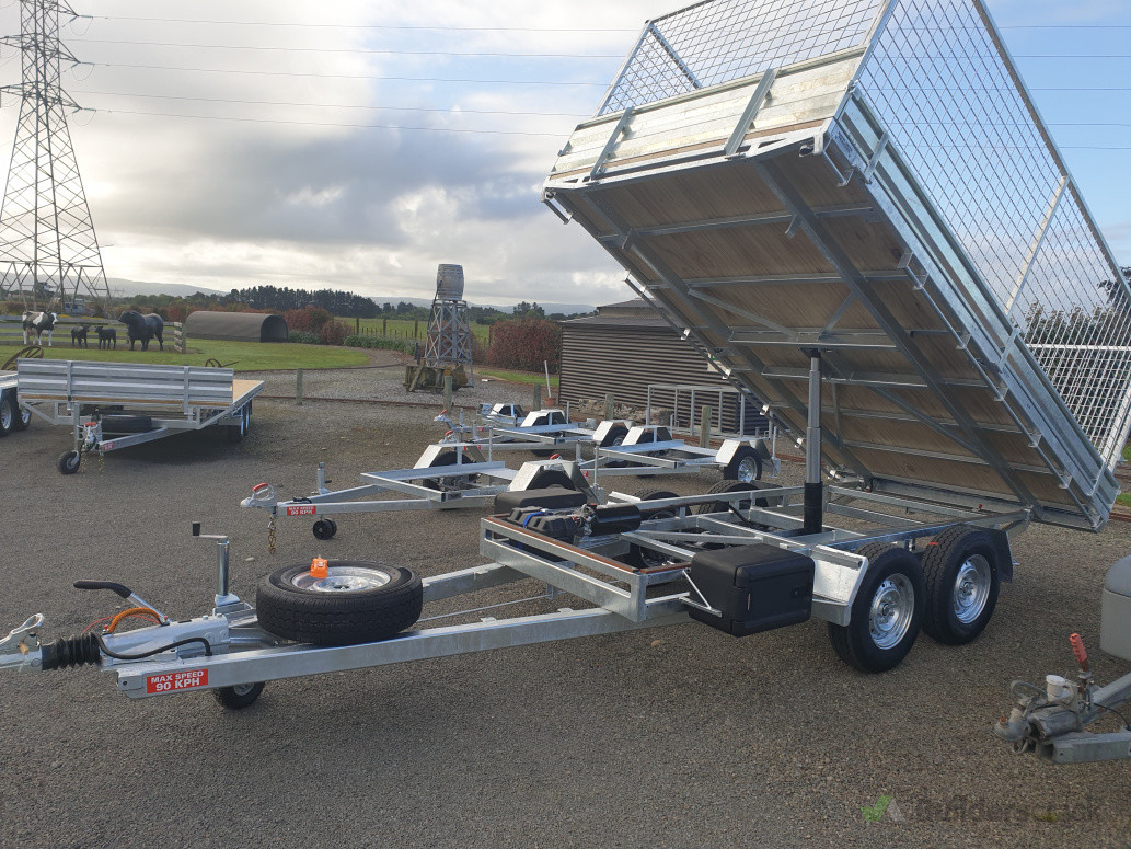 Our new tip 3.5 t trailer