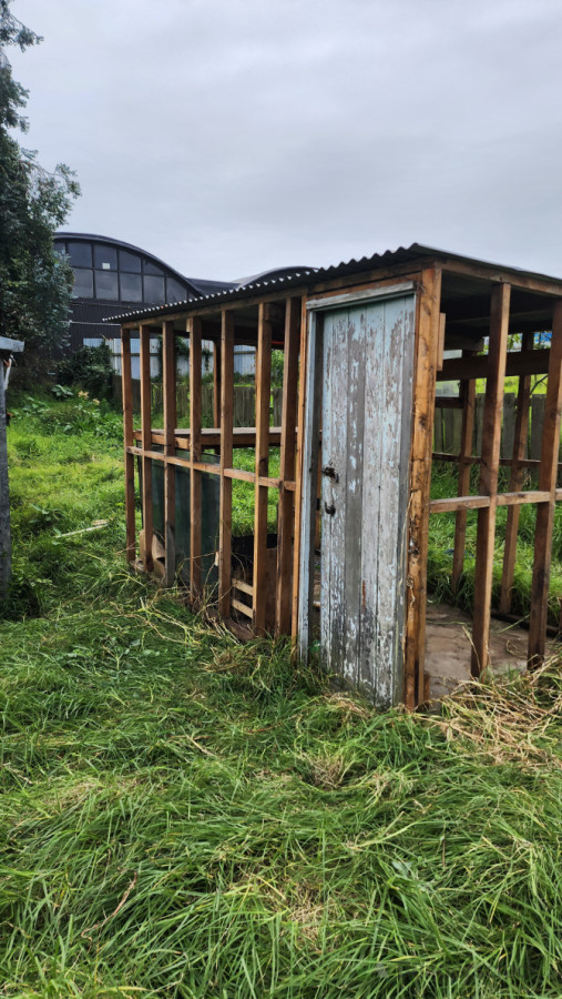 Complete removal of Class B Shed Cladding