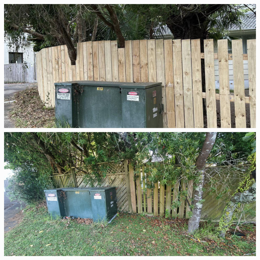 Fence - Before & After