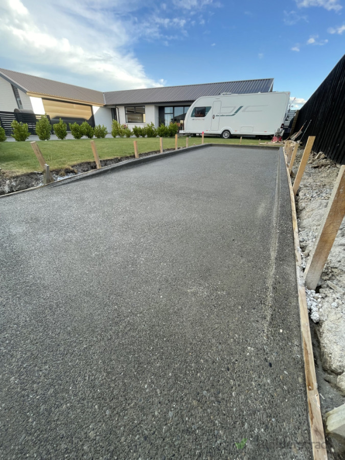 Customer needed a parking bay completed for there caravan do you require this ?