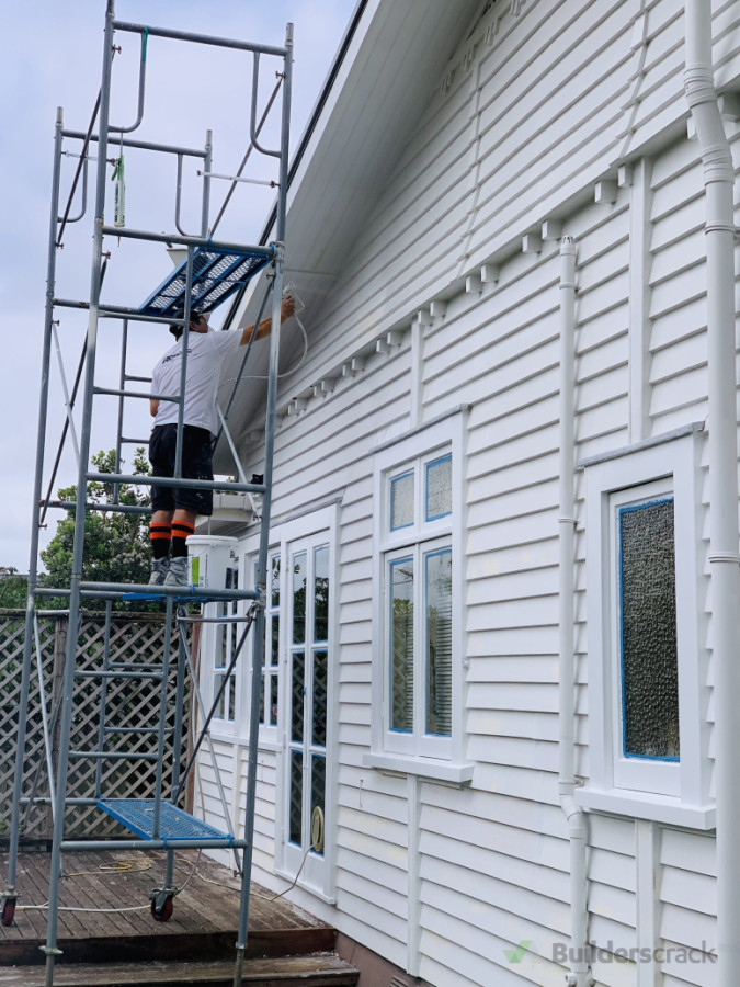 Our exterior painting project in One Tree Hill