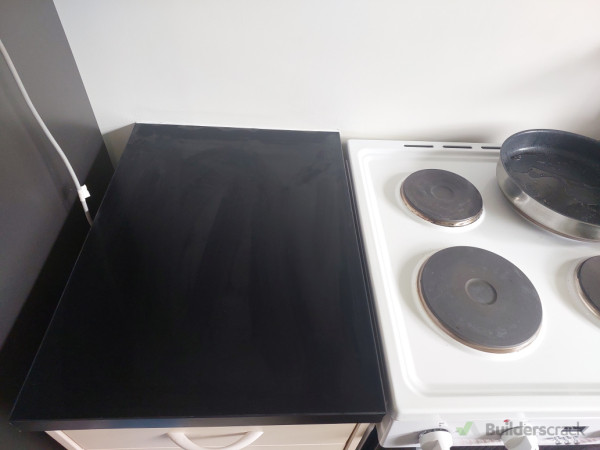 New benchtop - replacement for old burnt benchtop