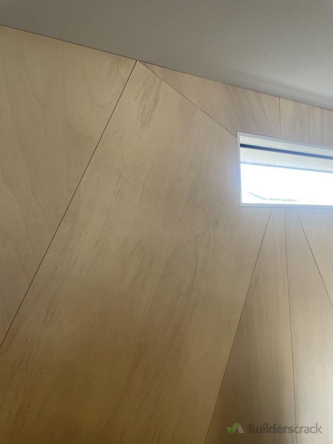 Feature plywood panel