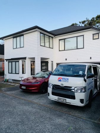 Just after finishing of the project