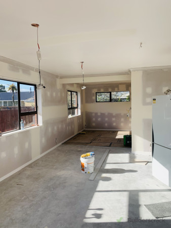 When plastering is done